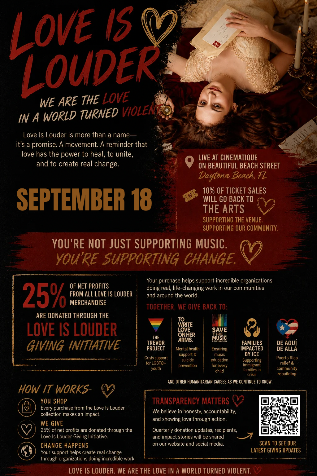 Love Is Louder: Album Release Charity Concert