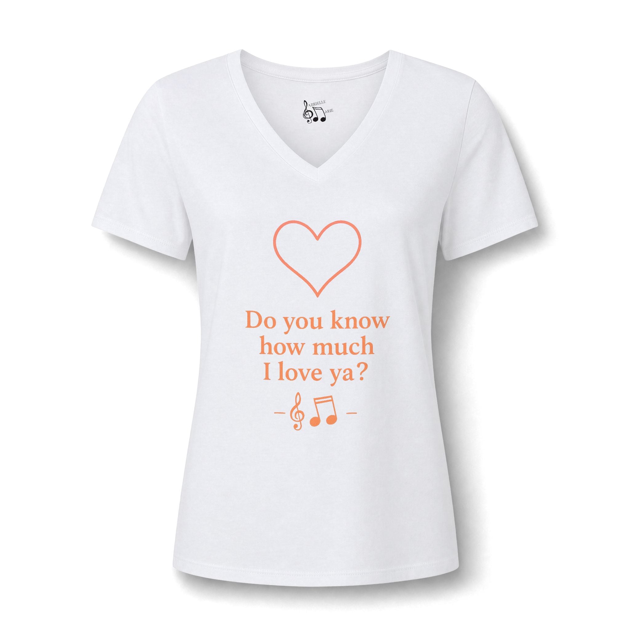 Do You Know How Much I Love Ya? V-Neck Tee