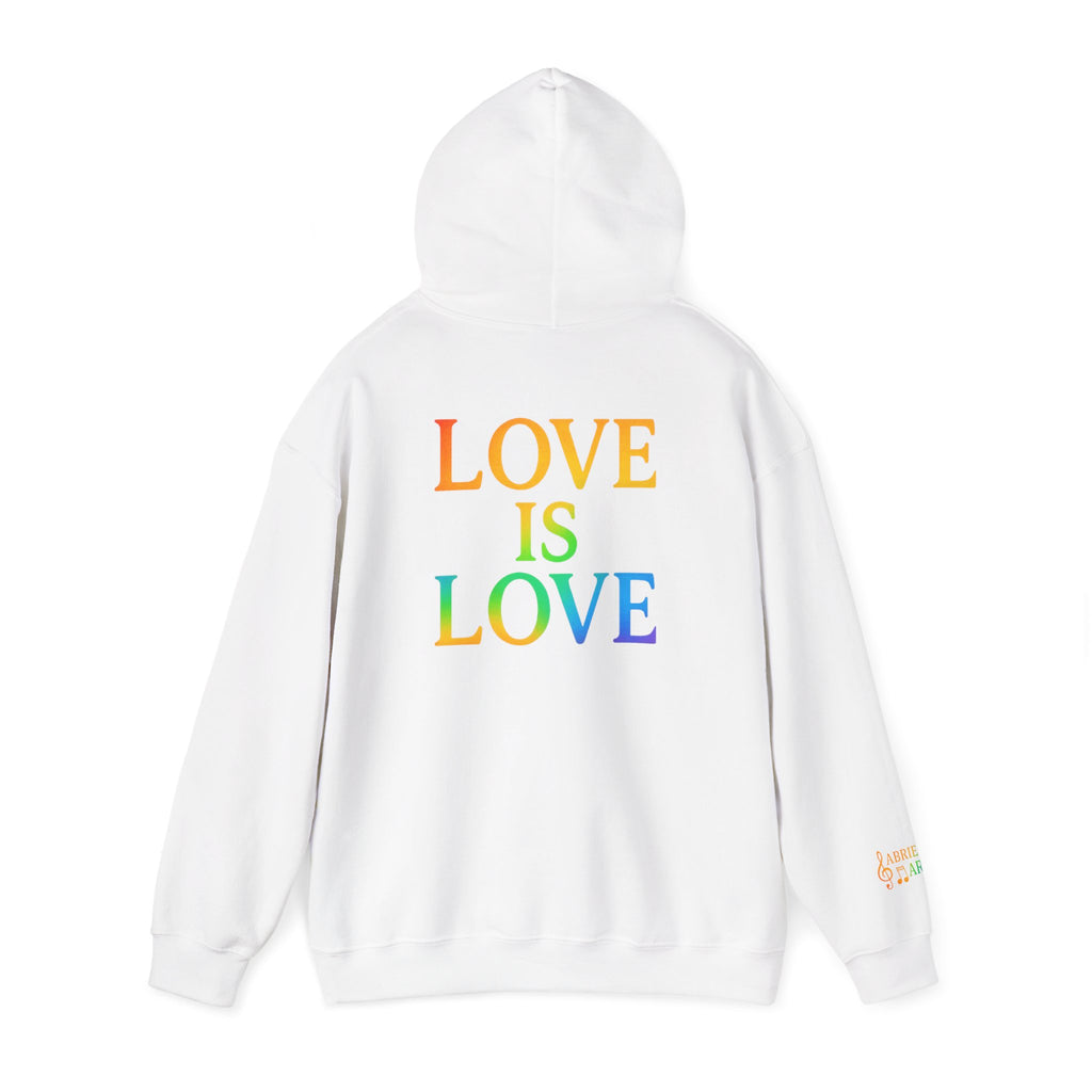 Love Is Love Hoodie — Rainbow Pride Graphic Sweatshirt