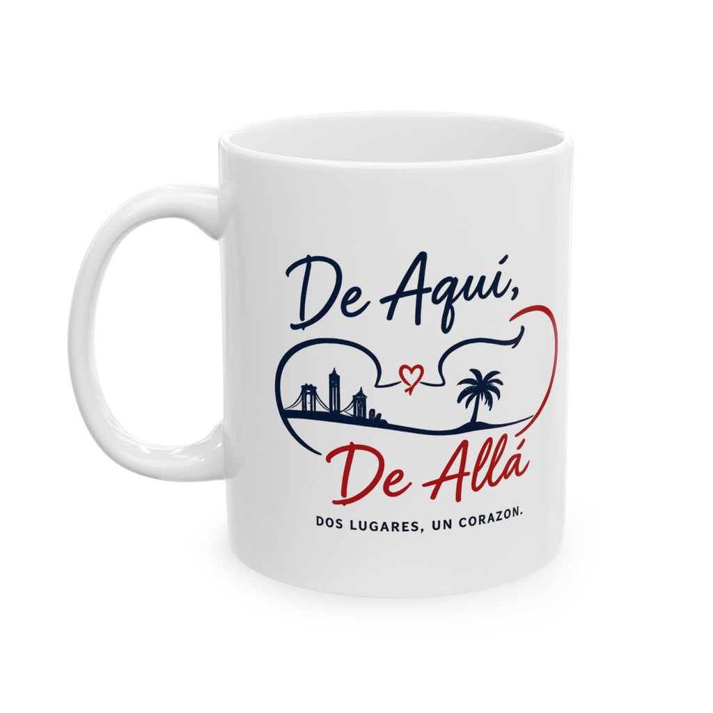 Ceramic Mug - Dosti, Desi Momma Heart Design (11oz & 15oz)