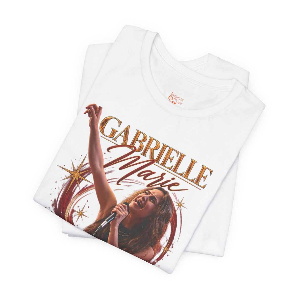 Love & Fire Concert T‑Shirt — Gabrielle Marie Vintage Tour Tee