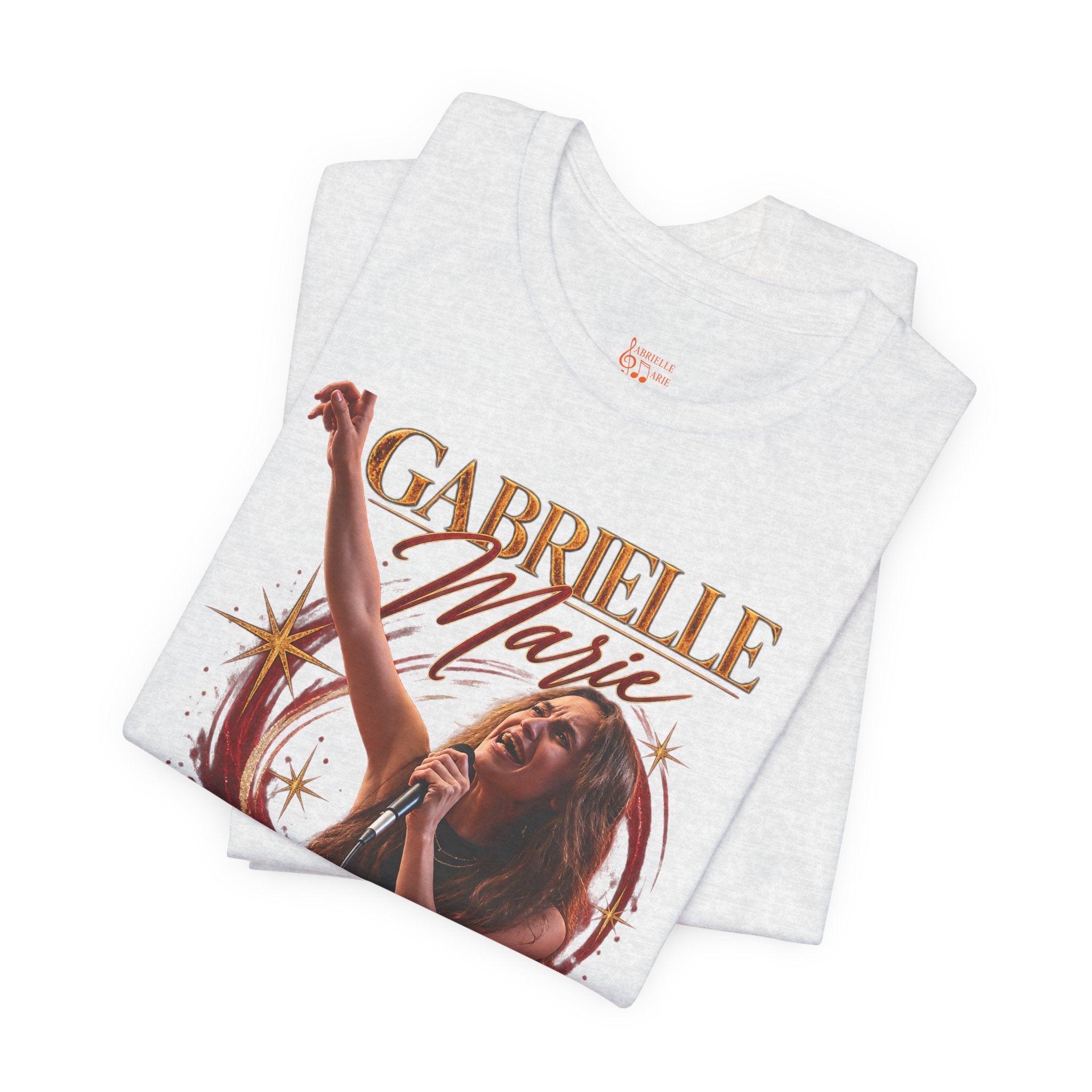 Love & Fire Concert T‑Shirt — Gabrielle Marie Vintage Tour Tee