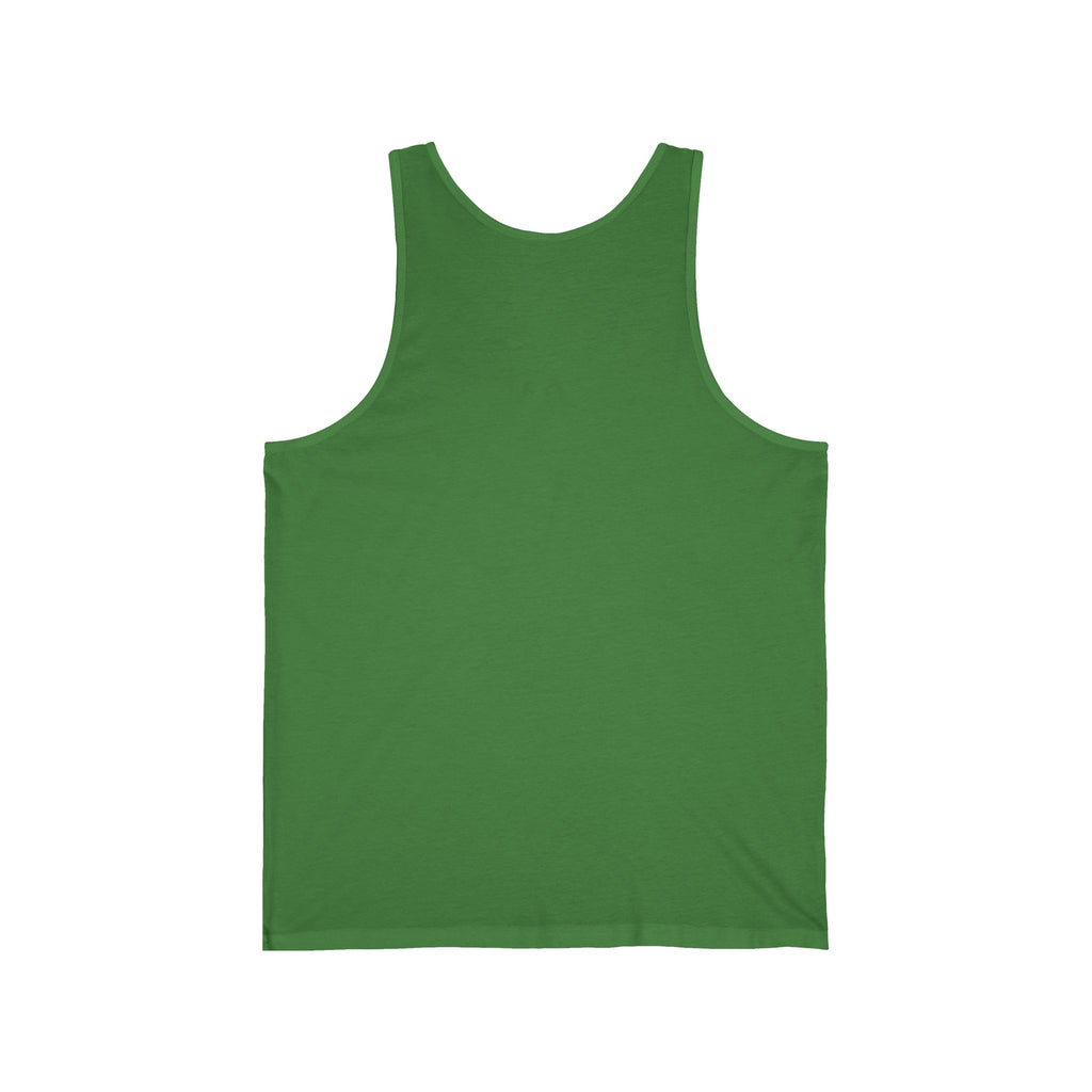 Love Means Never Being Violent Tank Top — Peaceful Guitar Cat Illustration
