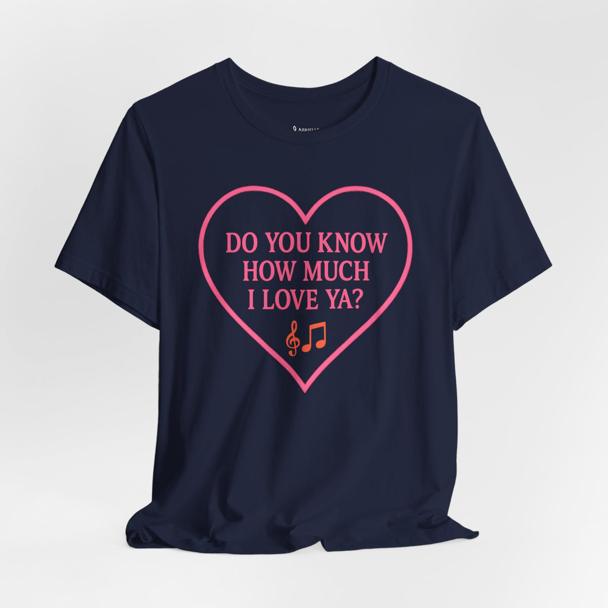 Do You Know How Much I Love Ya? Tee — Pink Heart Valentine T-Shirt