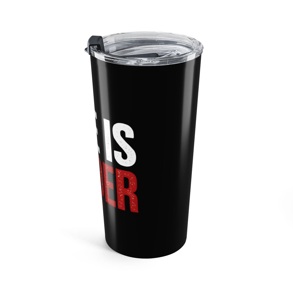 Love Is Louder 20oz Tumbler — Insulated Travel Cup with Heart Design