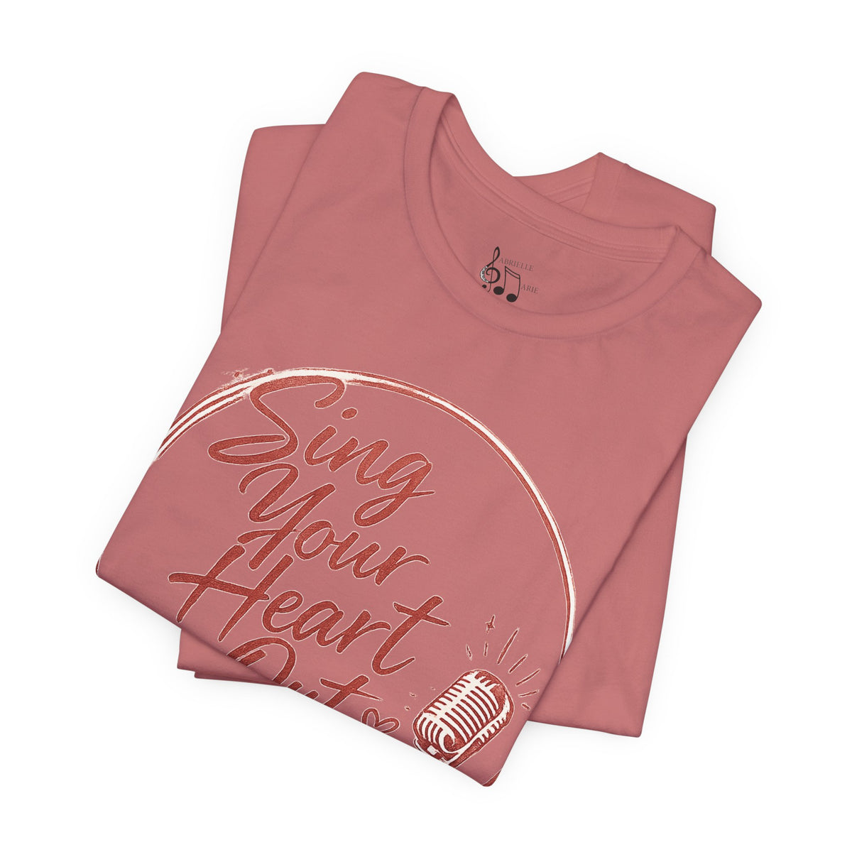 Sing Your Heart Out T‑Shirt — Live Sessions Music Tee