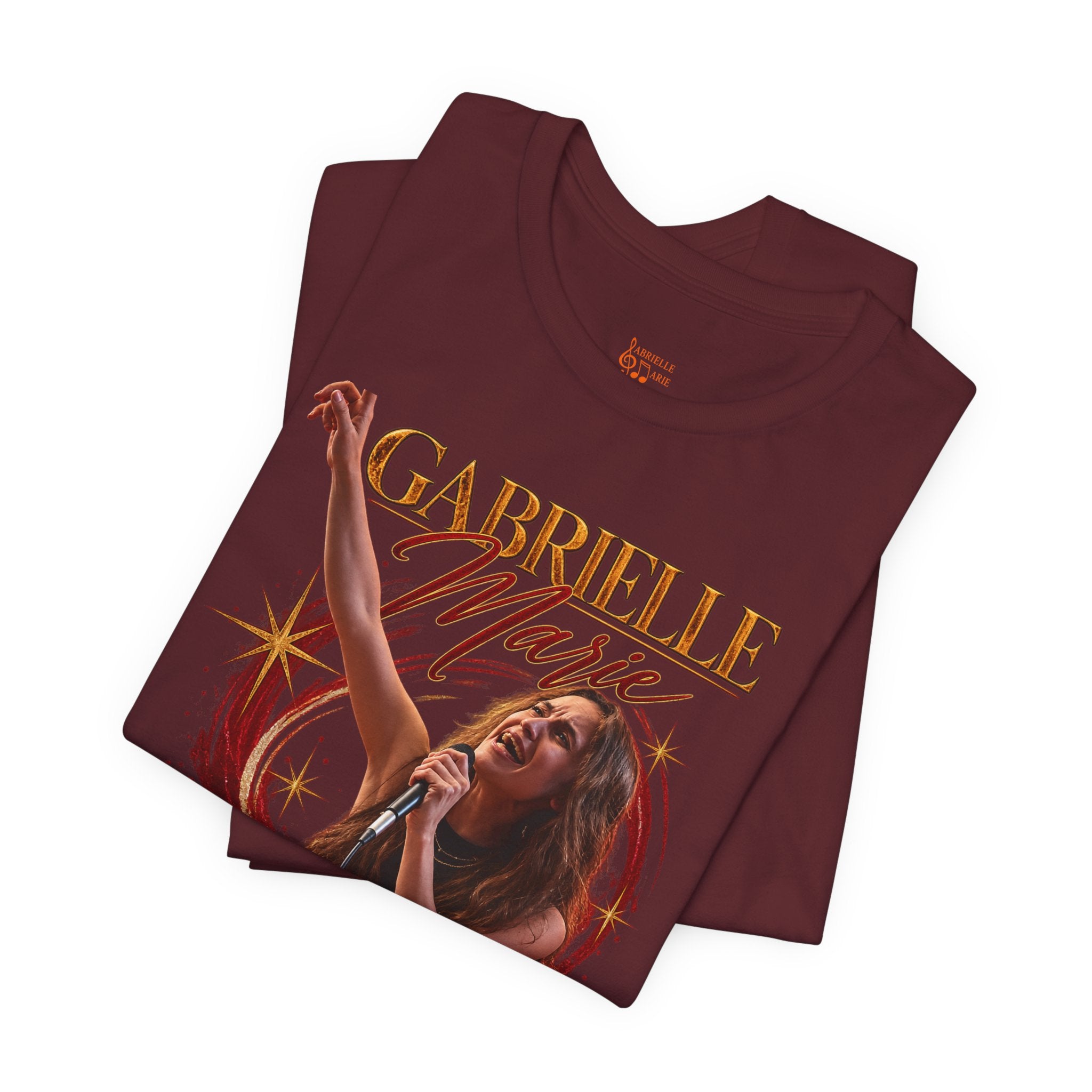Love & Fire Concert T‑Shirt — Gabrielle Marie Vintage Tour Tee