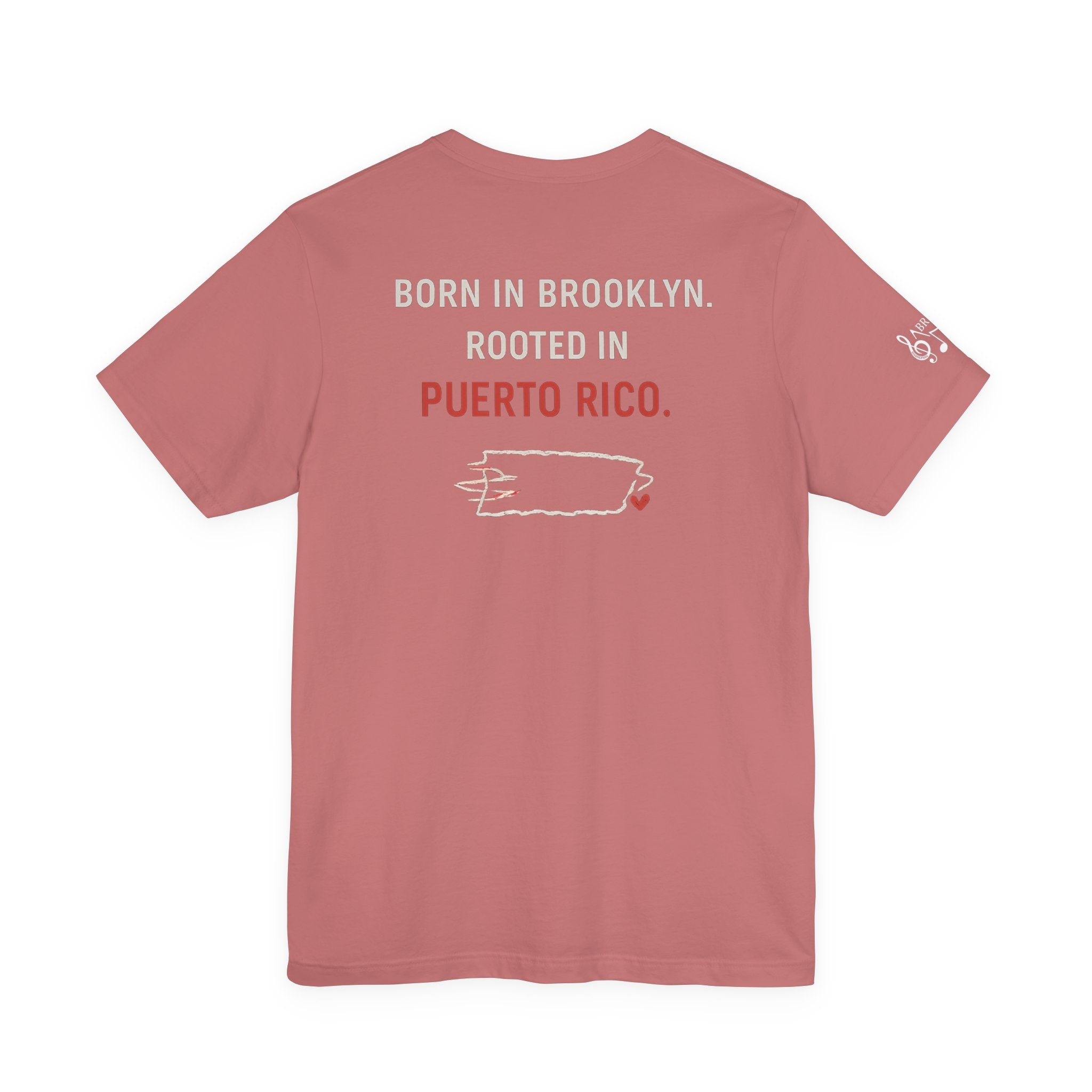 De Aquí, De Allá Tee — Born in Brooklyn Rooted in Puerto Rico T‑Shirt