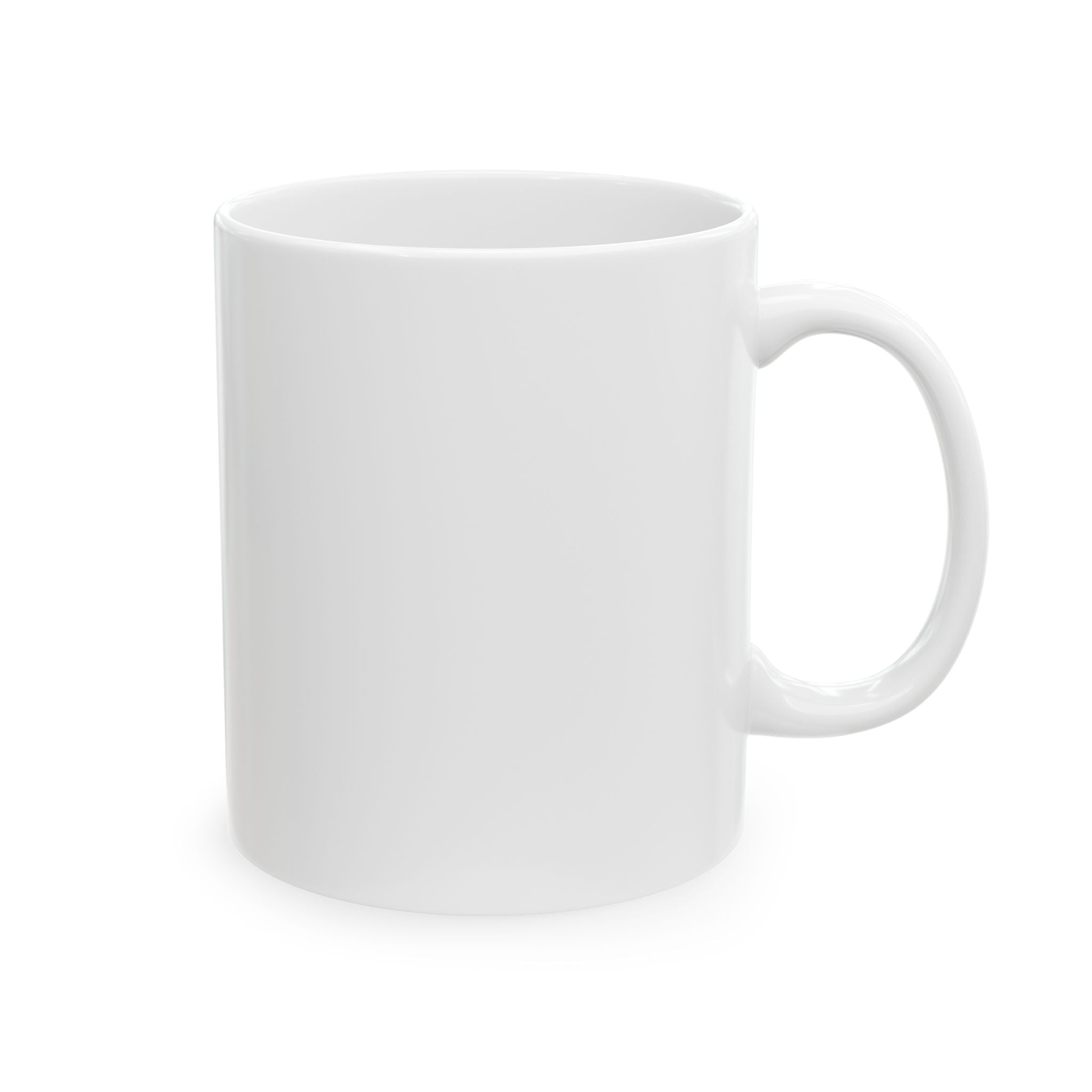 Ceramic Mug — "Love Is Louder" Inspirational Coffee Mug, 11oz & 15oz