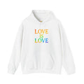 Love Is Love Hoodie — Rainbow Pride Graphic Sweatshirt