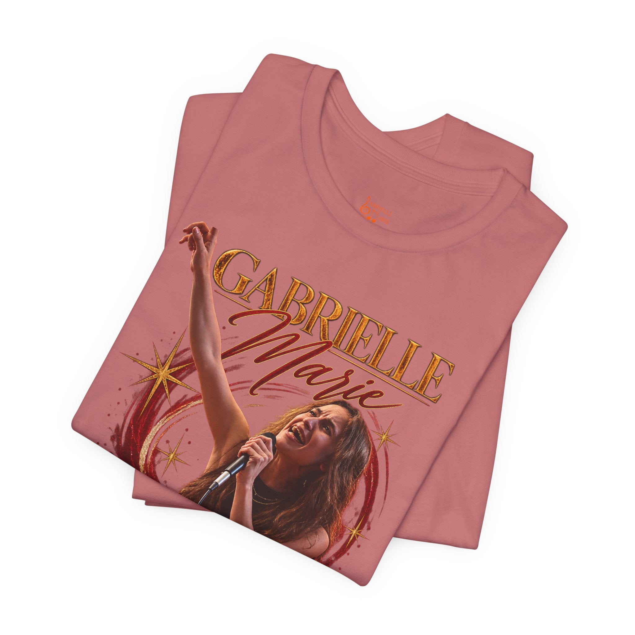 Love & Fire Concert T‑Shirt — Gabrielle Marie Vintage Tour Tee