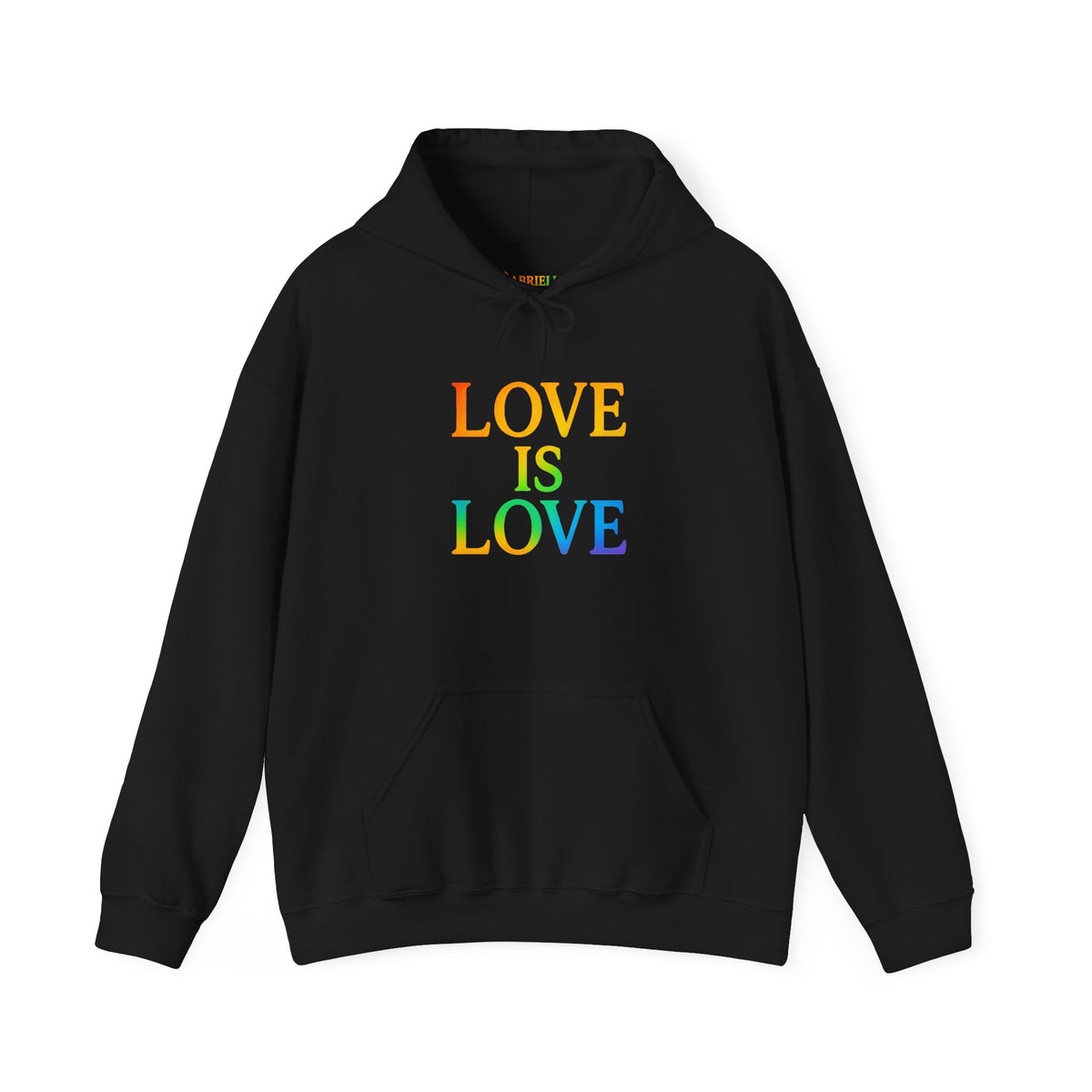 Love Is Love Hoodie — Rainbow Pride Graphic Sweatshirt