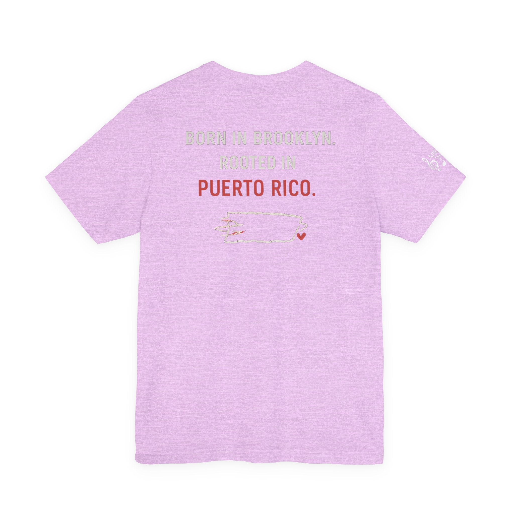 De Aquí, De Allá Tee — Born in Brooklyn Rooted in Puerto Rico T‑Shirt