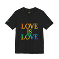 Love Is Love Rainbow Tee — Personalized 'Gabrielle Marie' Music Pride T-Shirt