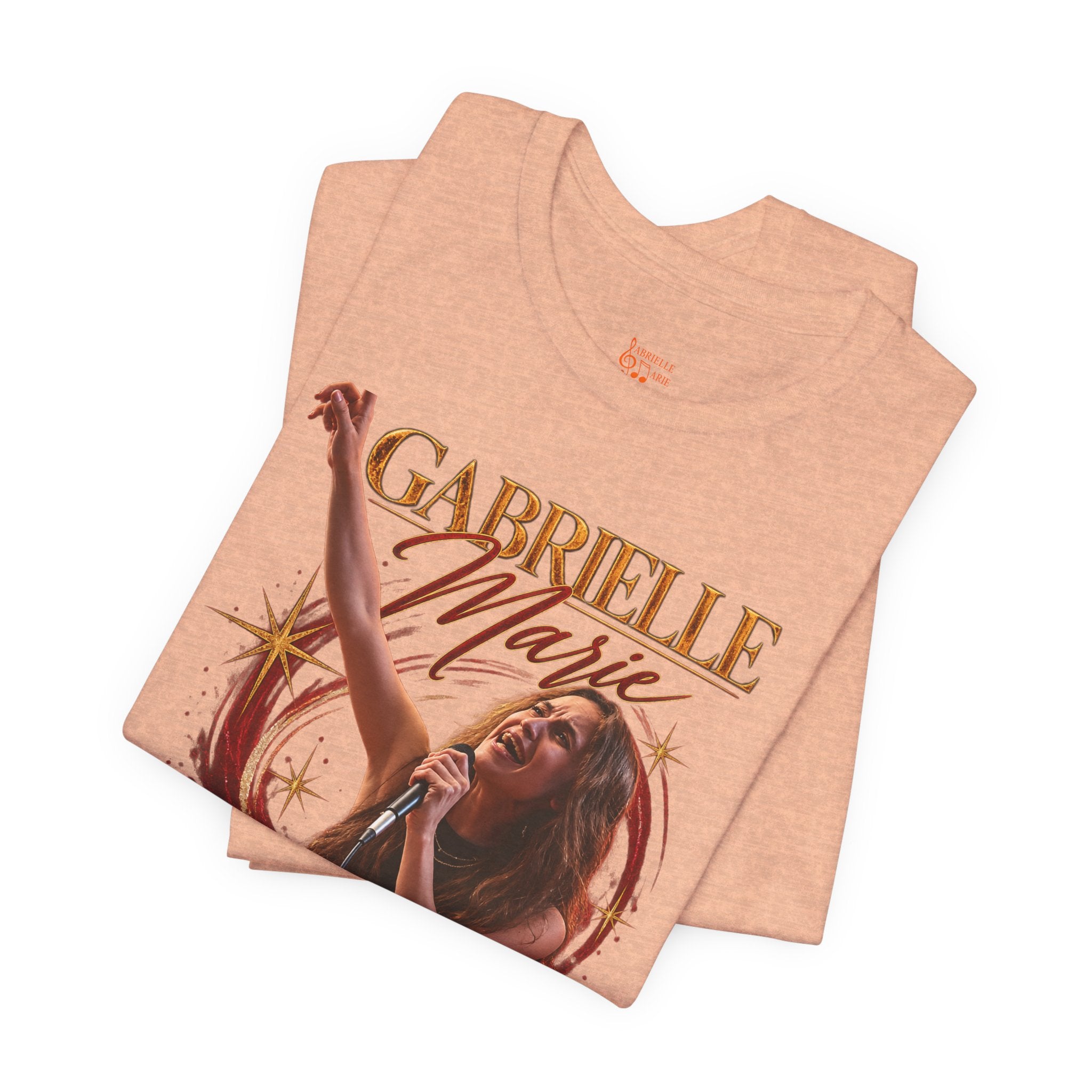Love & Fire Concert T‑Shirt — Gabrielle Marie Vintage Tour Tee