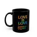 Love Is Love Rainbow Music Mug — Personalized 'Abrielle Marie'