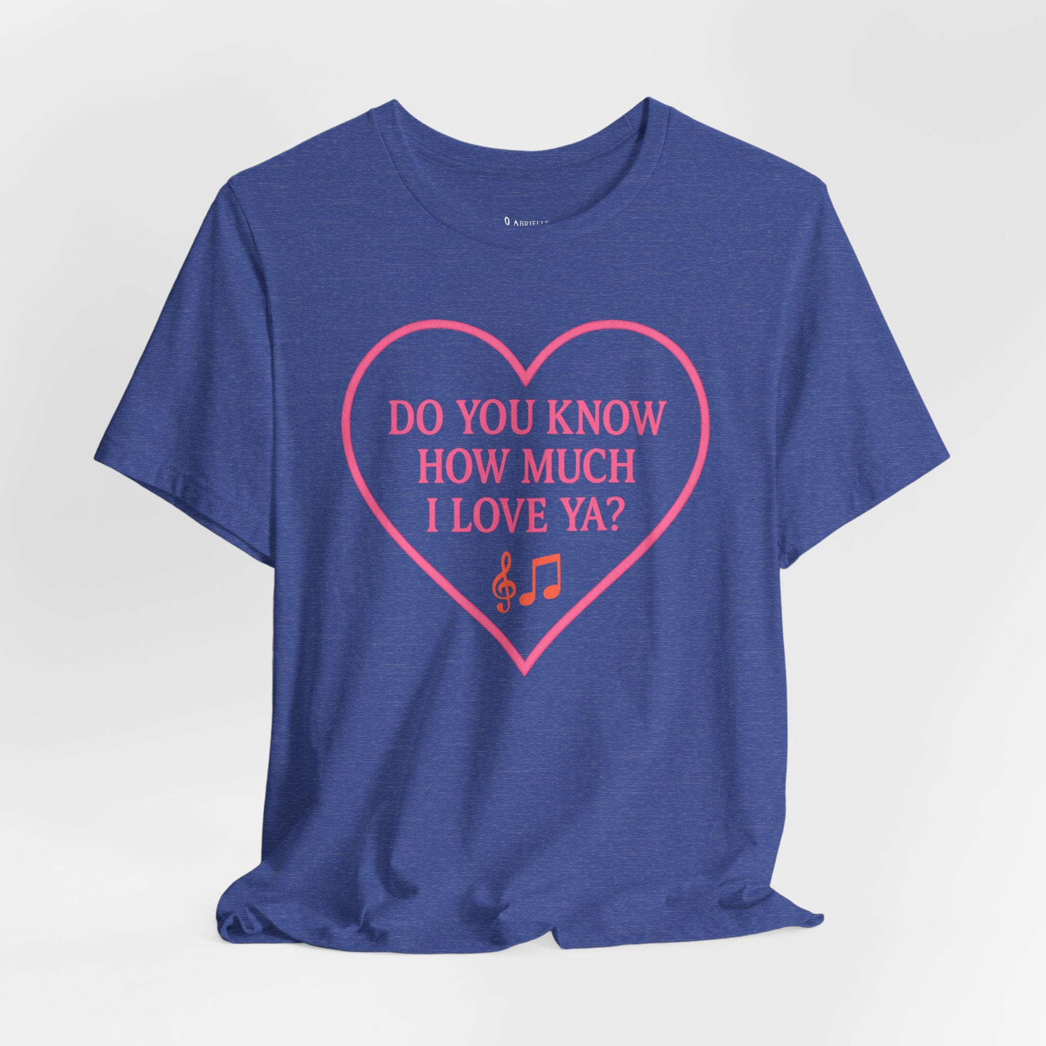 Do You Know How Much I Love Ya? Tee — Pink Heart Valentine T-Shirt