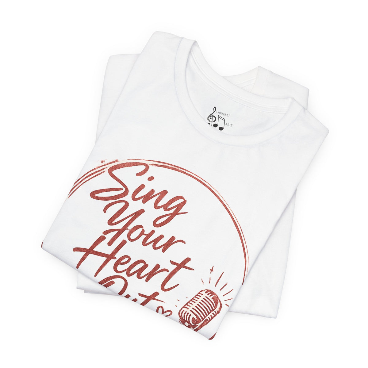 Sing Your Heart Out T‑Shirt — Live Sessions Music Tee