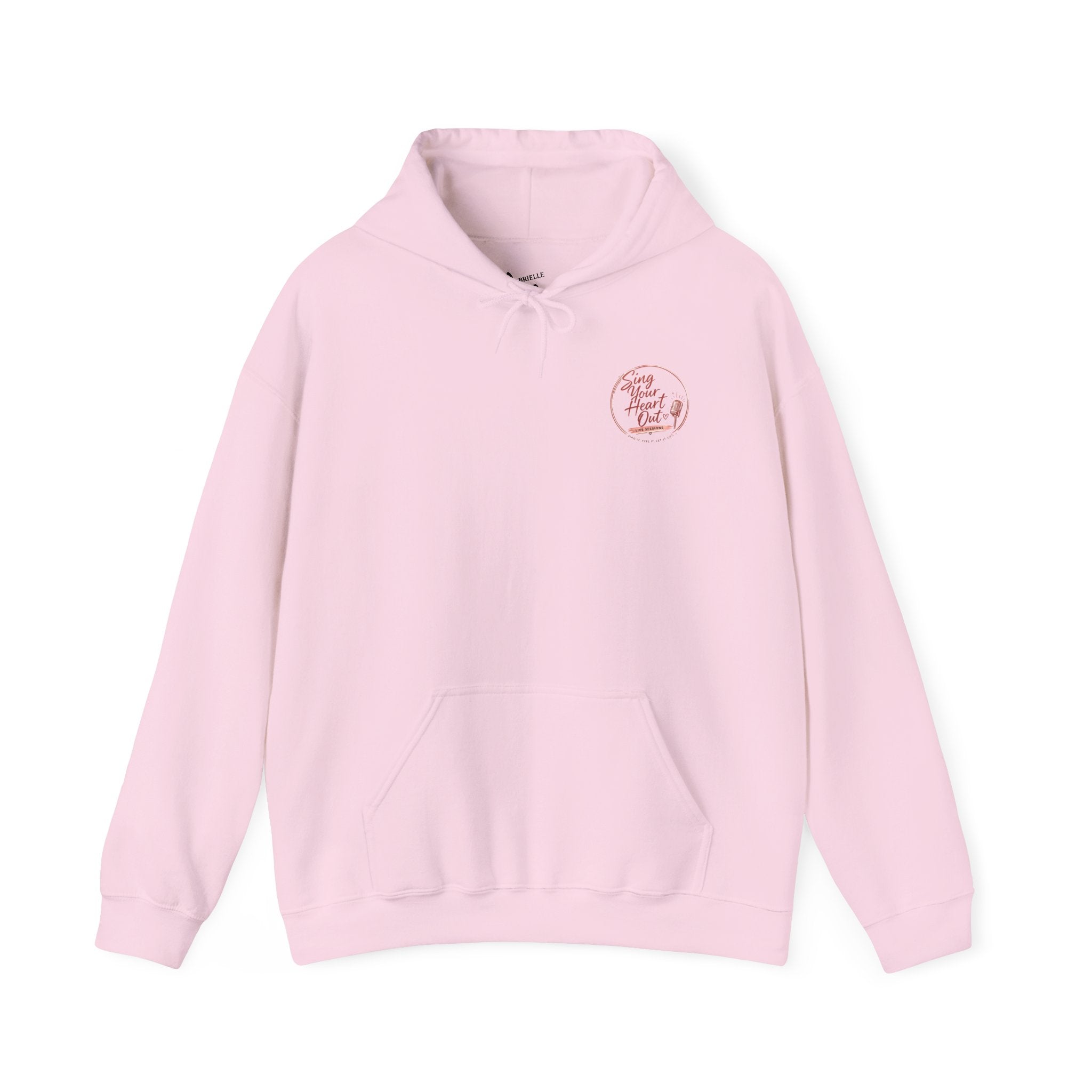 Sing Your Heart Out Hoodie — Retro Microphone Music Festival Sweatshirt