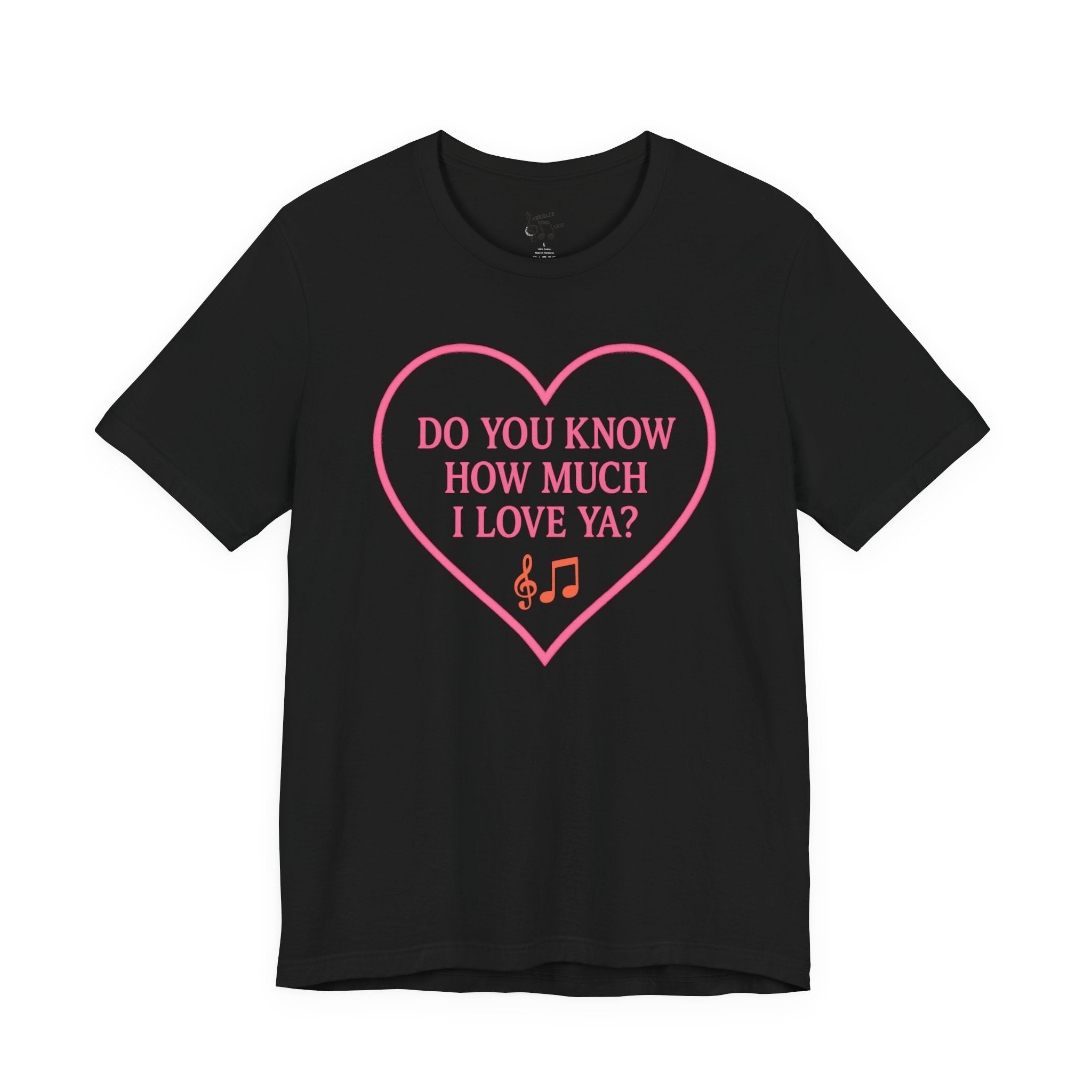 Do You Know How Much I Love Ya? Tee — Pink Heart Valentine T-Shirt