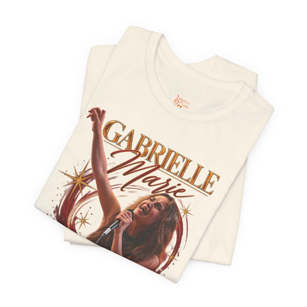Love & Fire Concert T‑Shirt — Gabrielle Marie Vintage Tour Tee