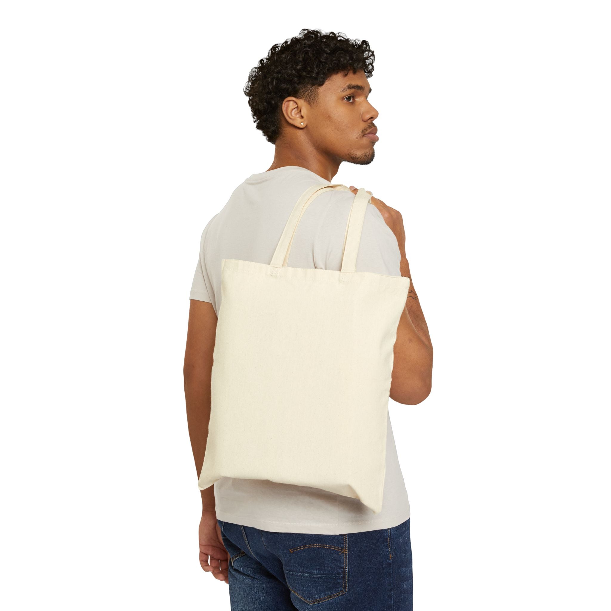 Protest Love Tote Bag – "Don't Be Silent When Love Is Violent" Canvas Shopper