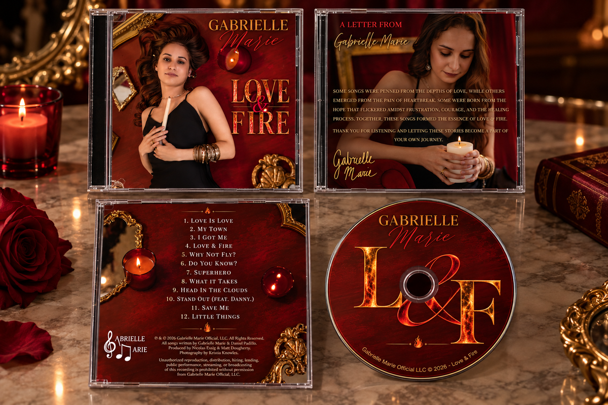 Gabrielle Marie - Love & Fire - CD